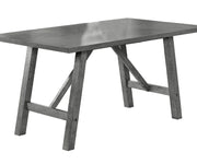 Ashwood Rustic Gray Dining Table - Detail View
