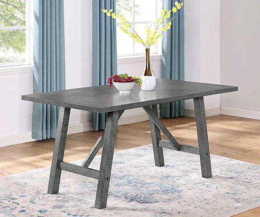 Ashwood Rustic Gray Dining Table