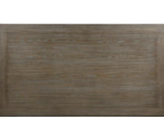 Slate Rustic Gray Wood Dining Table - Detail View