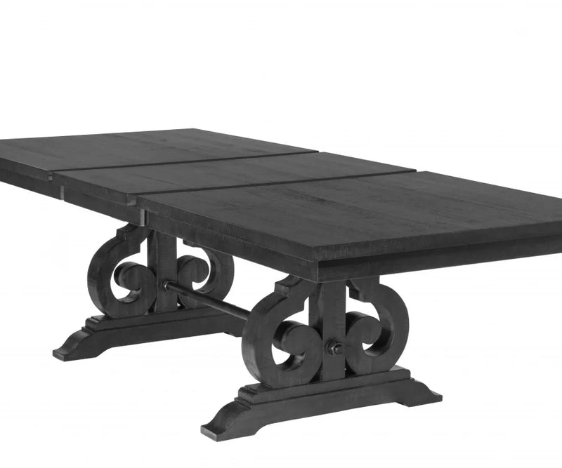 Maison Extendable Solid Wood Dining Table