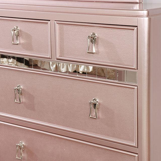 Ariston Rose Gold Full, Twin & Queen Bed