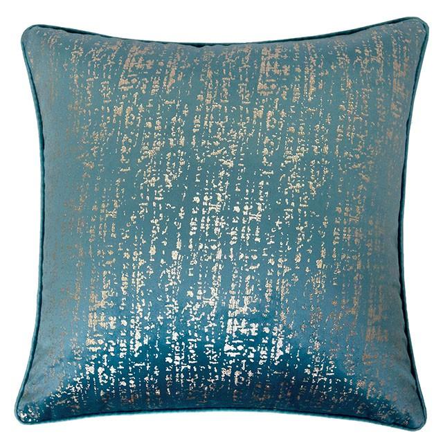 Belle Beige 20" X 20" Pillow, Beige, Multi, Purple, Red