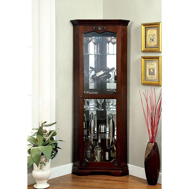 ORTLEY Walnut Curio