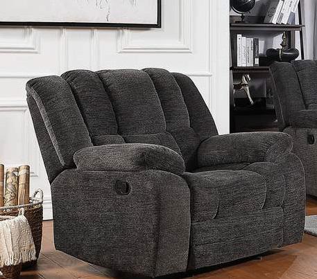 Galaxy Home Chicago Reclining Chair in Gray GHF-808857905642