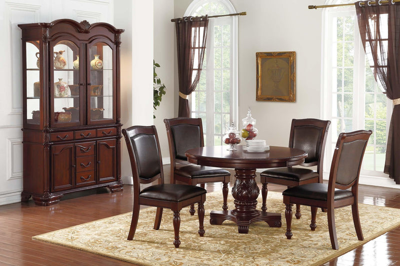 Hhdfur Dining Table Dia 48" in Cherry