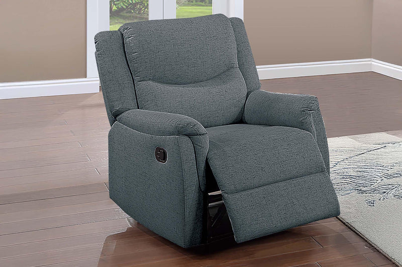 Uniqvn Recliner in Dark Gray