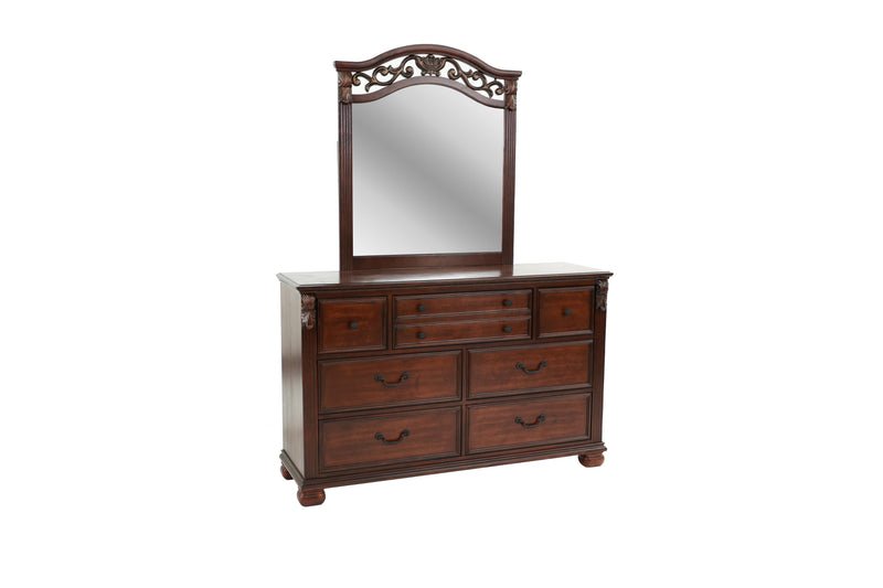 Mcraft Dresser in Dark Cherry