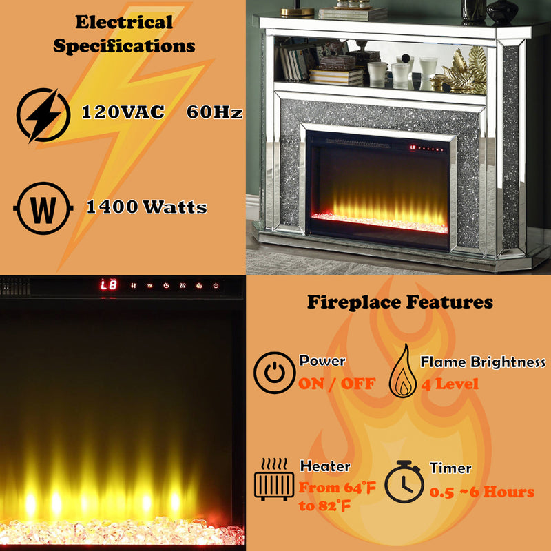 Fireplace w/LED