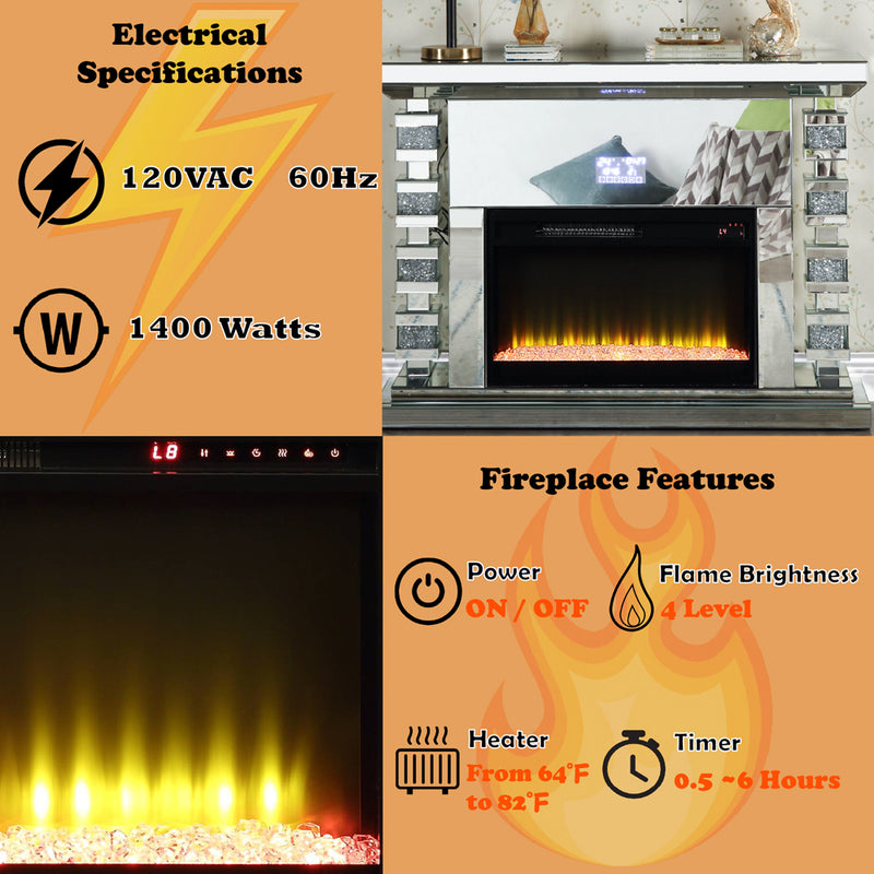Fireplace w/Bluetooth