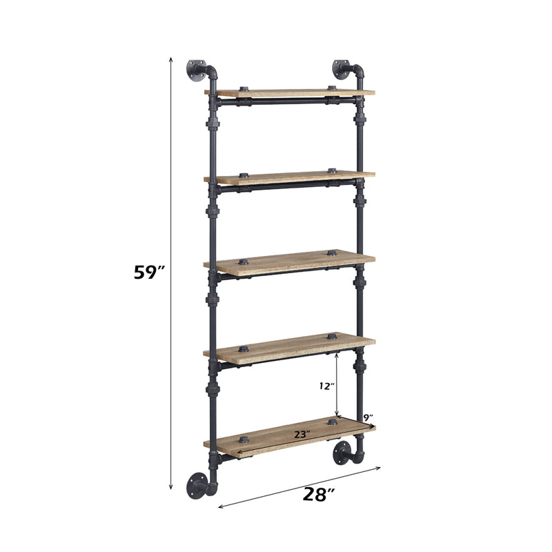 Wall Rack w/5 Shelves
