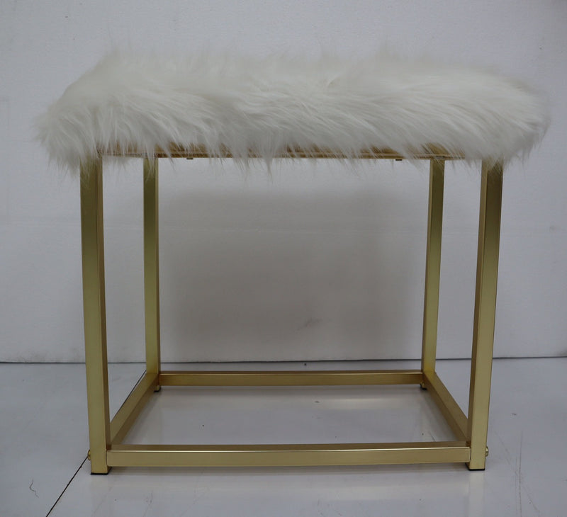 Vanity Mirror & Stool