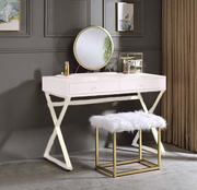Vanity Mirror & Stool