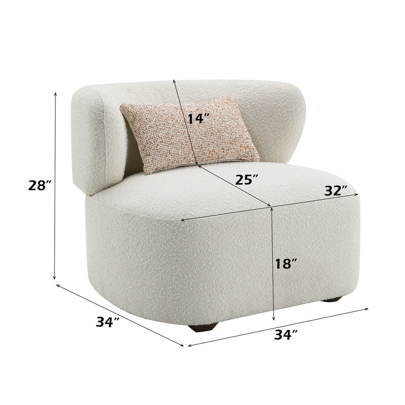 Accent Chair w/Pillow