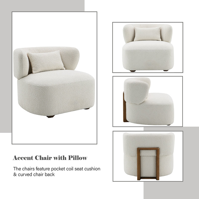 Accent Chair w/Pillow