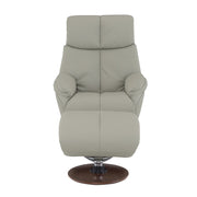Accent Chair w/Swivel & Ottoman