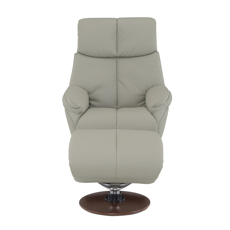 Accent Chair w/Swivel & Ottoman