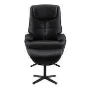 Accent Chair w/Swivel & Ottoman