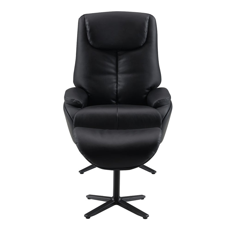 Accent Chair w/Swivel & Ottoman