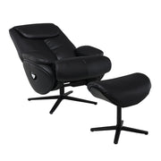 Accent Chair w/Swivel & Ottoman