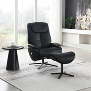 Accent Chair w/Swivel & Ottoman