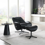 Accent Chair w/Swivel & Ottoman