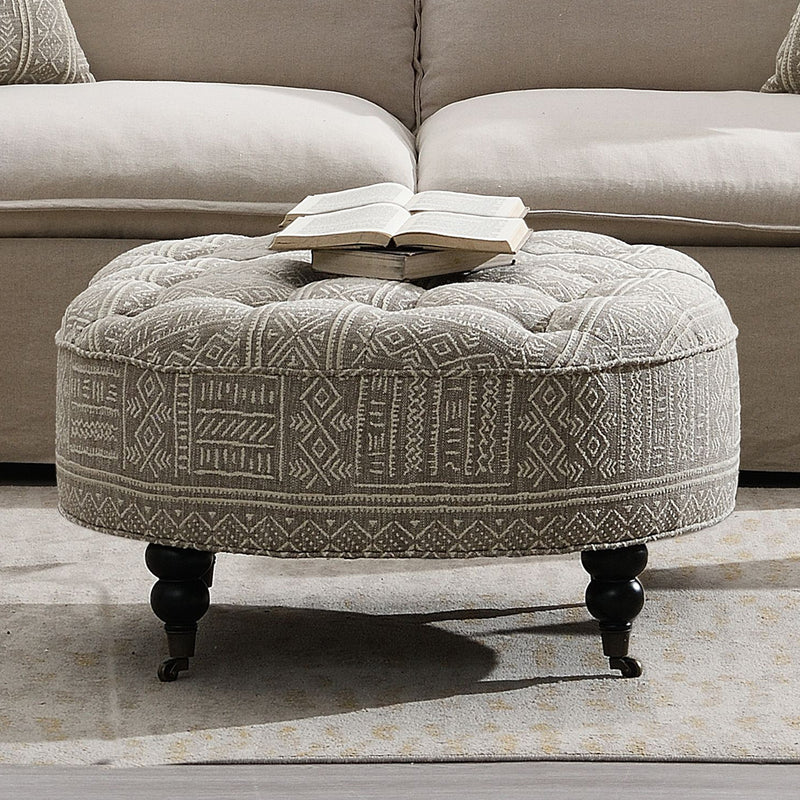 Ottoman w/Casters