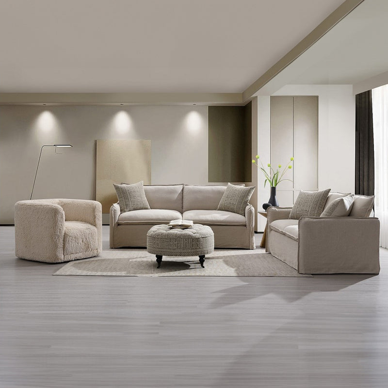 Ottoman w/Casters
