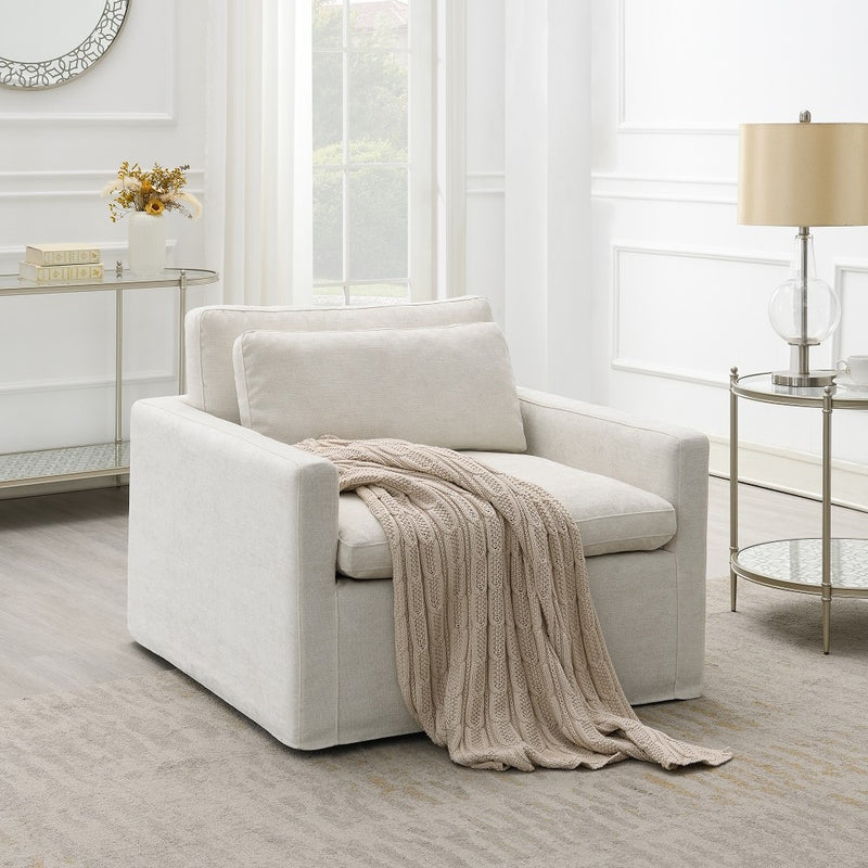 Swivel Chair w/Pillow