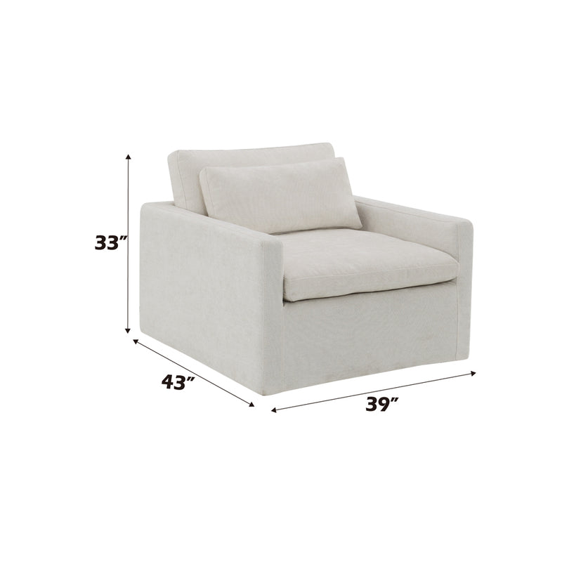 Swivel Chair w/Pillow