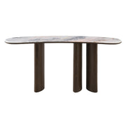 Console Table w/Natural Marble
