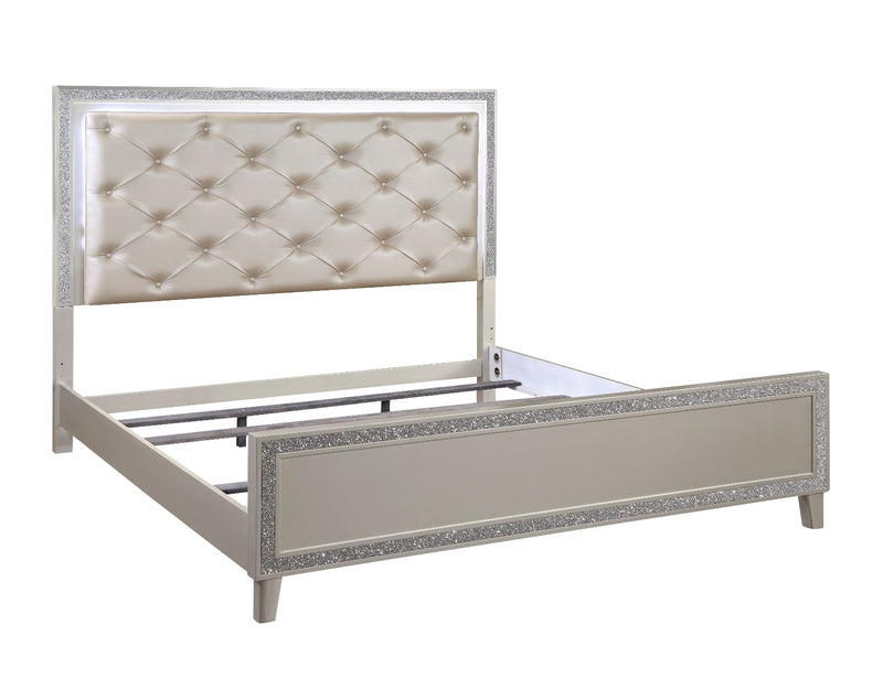 Eastern King Bed w/LED