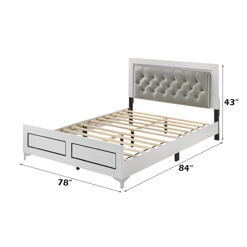 Eastern King Bed w/LED
