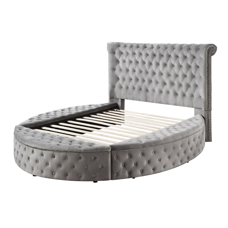 Queen Bed w/Storage