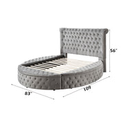 Queen Bed w/Storage