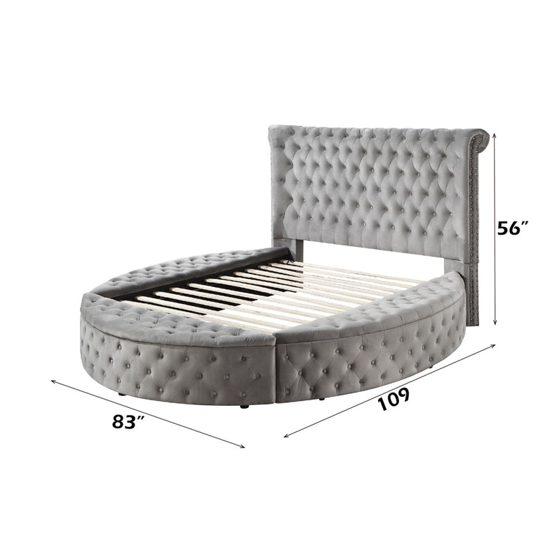 Queen Bed w/Storage