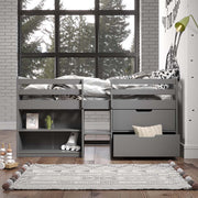 Twin Loft Bed w/Storage