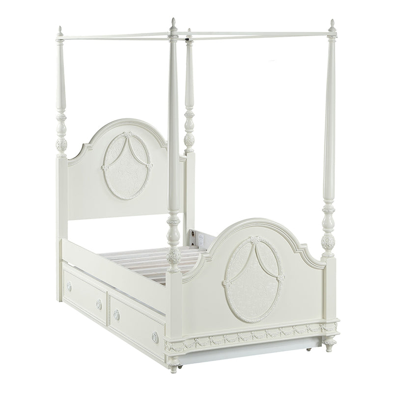 Twin Bed (Wooden Poster)