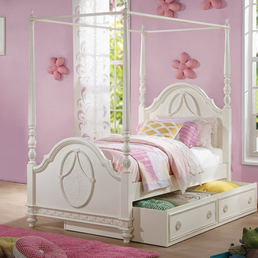Twin Bed (Wooden Poster)