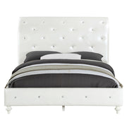Twin Bed (Padded Sleigh)
