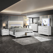 Queen Bed w/Storage & LED