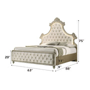 Queen Bed w/LED
