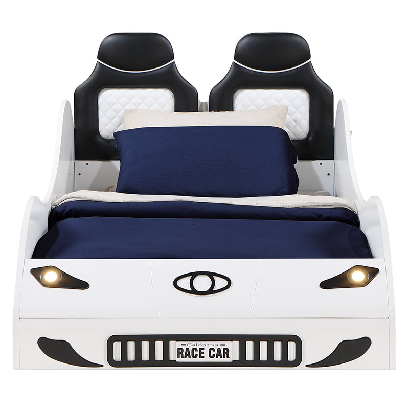 Twin Car Bed w/LED