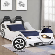 Twin Car Bed w/LED