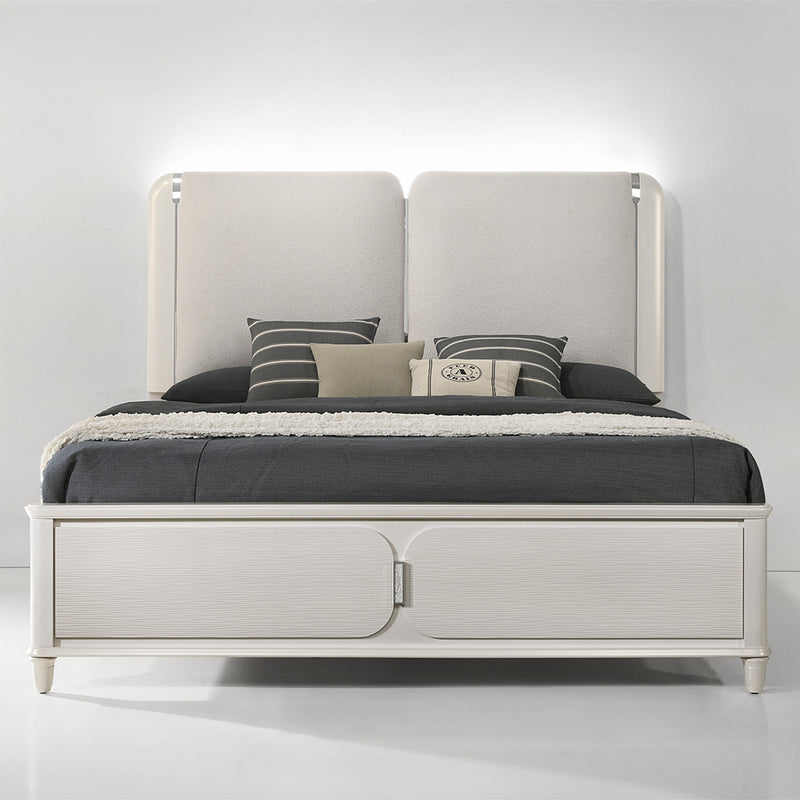 Eastern King Bed w/LED