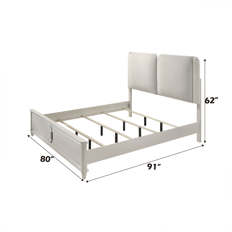 Eastern King Bed w/LED