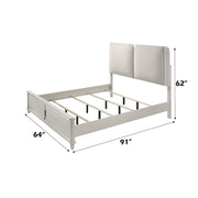 Queen Bed w/LED