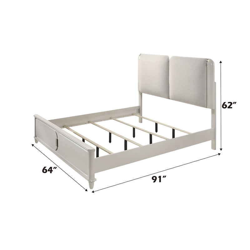 Queen Bed w/LED