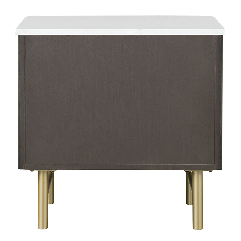 Nightstand w/Marble Top