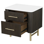 Nightstand w/Marble Top