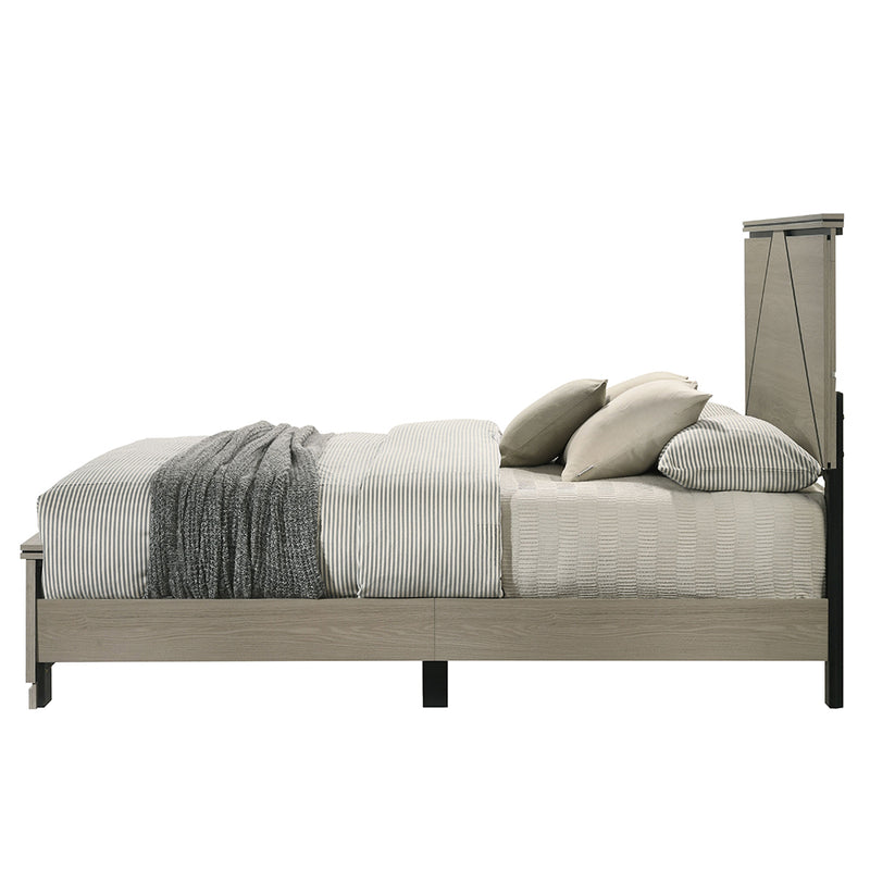 Queen Bed w/LED